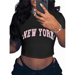 🔥 Trendy Graphic Crop Top – Vintage-Inspired, Soft & Stylish for Any Occasion!